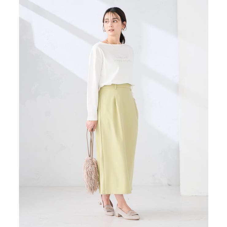 【コットン100%】ロゴアソートロンT | a.v.v【WOMEN】 | 詳細画像3 