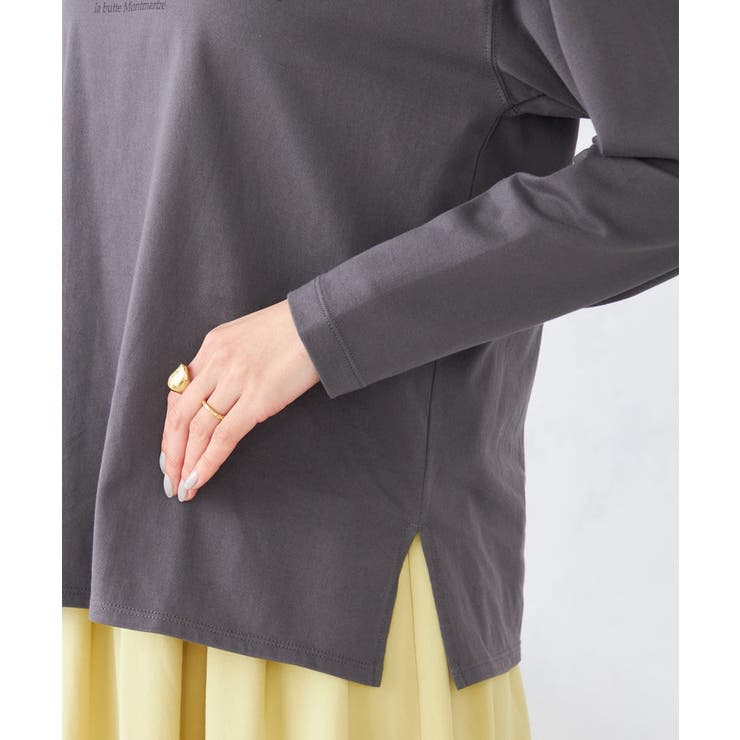 【コットン100%】ロゴアソートロンT | a.v.v【WOMEN】 | 詳細画像30 