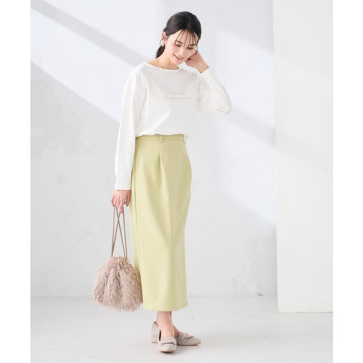 【コットン100%】ロゴアソートロンT | a.v.v【WOMEN】 | 詳細画像5 