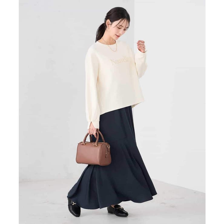 フロッキープリントプルオーバー | a.v.v【WOMEN】 | 詳細画像11 