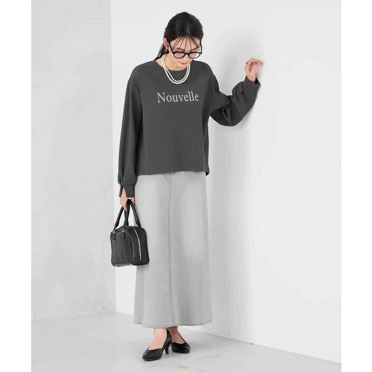 フロッキープリントプルオーバー | a.v.v【WOMEN】 | 詳細画像18 