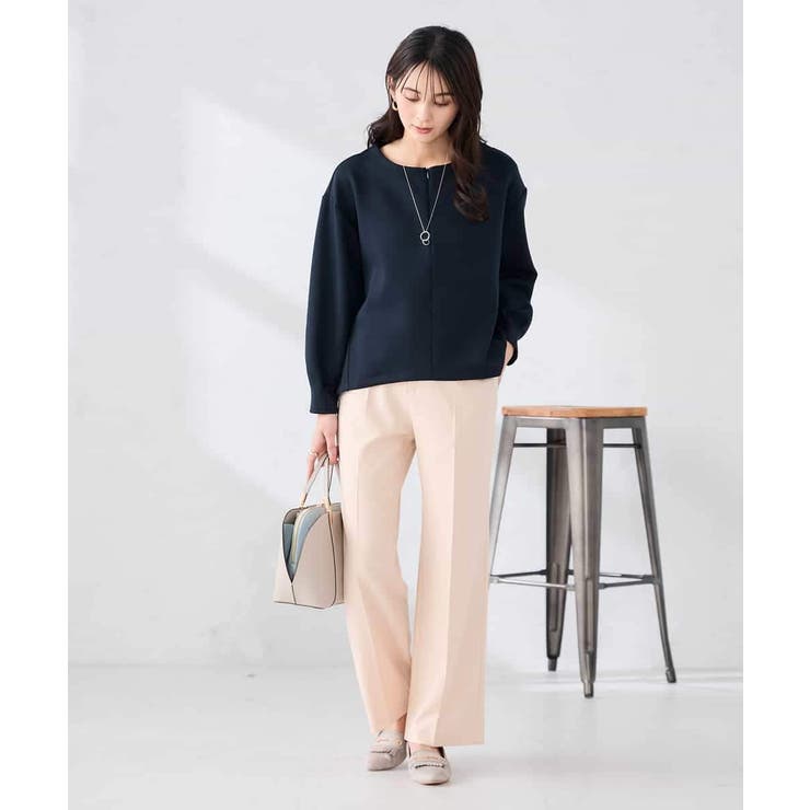 ZIP付きダンボールプルオーバー | a.v.v【WOMEN】 | 詳細画像12 