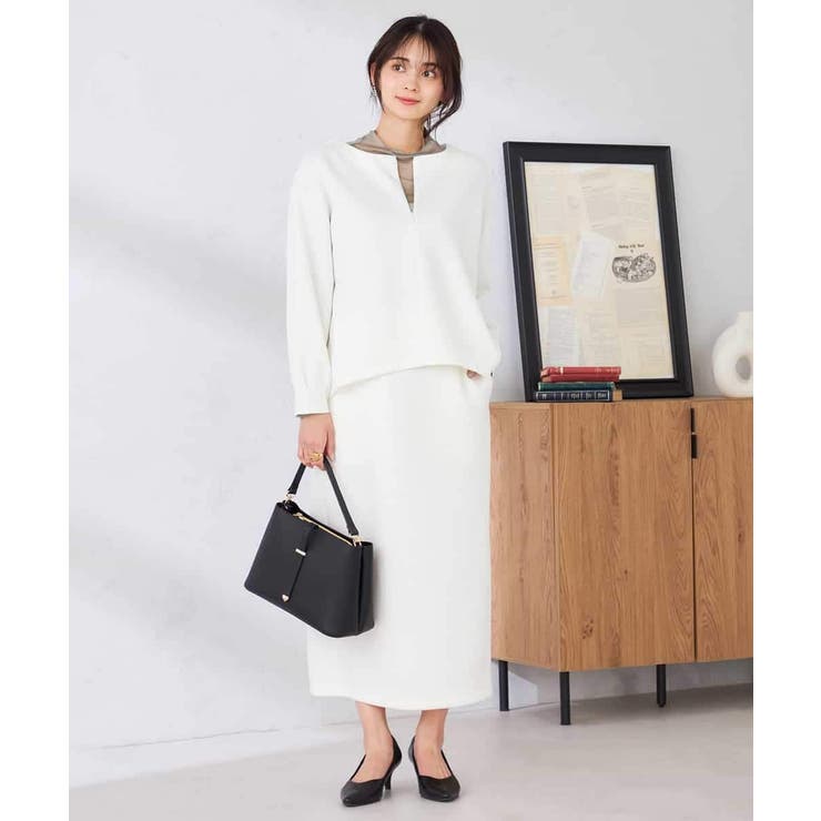 ZIP付きダンボールプルオーバー | a.v.v【WOMEN】 | 詳細画像19 