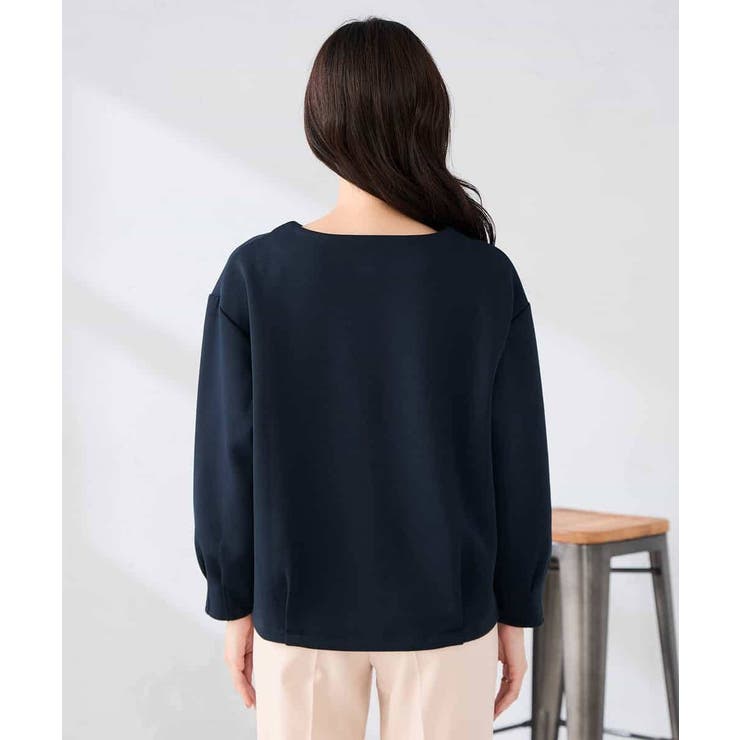 ZIP付きダンボールプルオーバー | a.v.v【WOMEN】 | 詳細画像24 