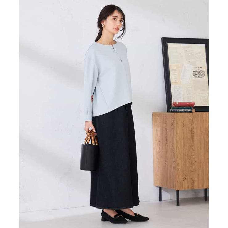 ZIP付きダンボールプルオーバー | a.v.v【WOMEN】 | 詳細画像6 