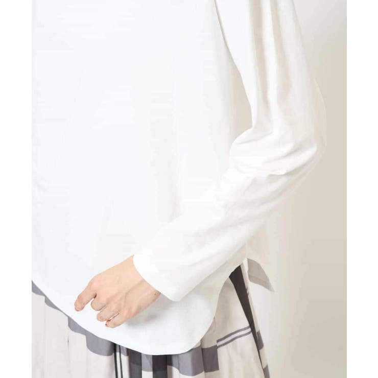 ハンドレター調ロゴ刺繍ロンＴ | a.v.v【WOMEN】 | 詳細画像18 