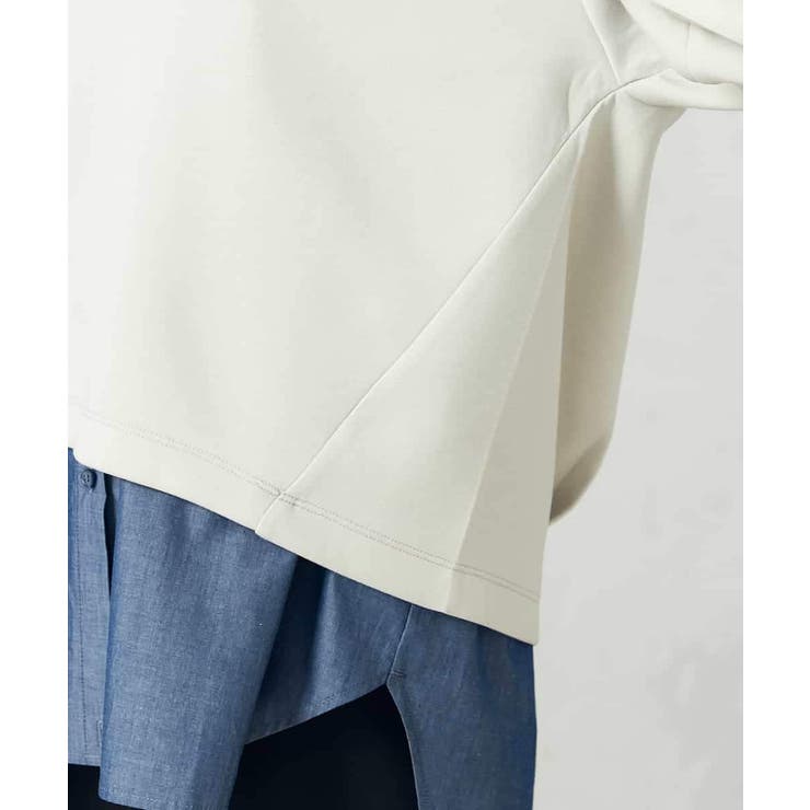 【セットアップ対応】スリットネックダンボールトップス | a.v.v【WOMEN】 | 詳細画像34 