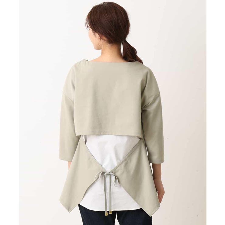 バックラップデザインカットソー[WEB限定サイズ] | a.v.v【WOMEN】 | 詳細画像10 