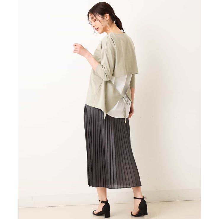 バックラップデザインカットソー[WEB限定サイズ] | a.v.v【WOMEN】 | 詳細画像4 