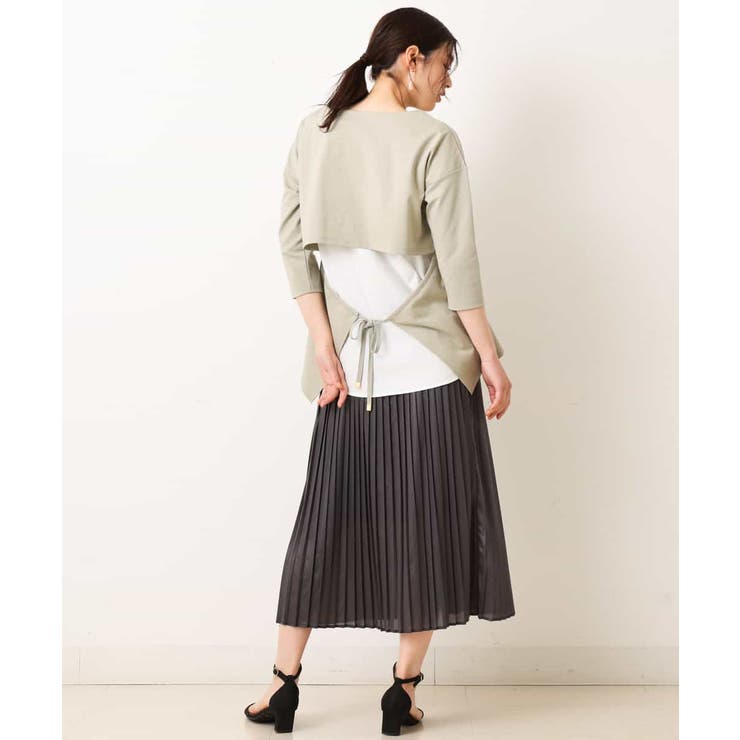 バックラップデザインカットソー[WEB限定サイズ] | a.v.v【WOMEN】 | 詳細画像5 