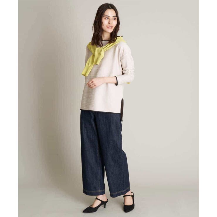 極美品✨PLEATS PLEASE チュニックバイカラーベージュ