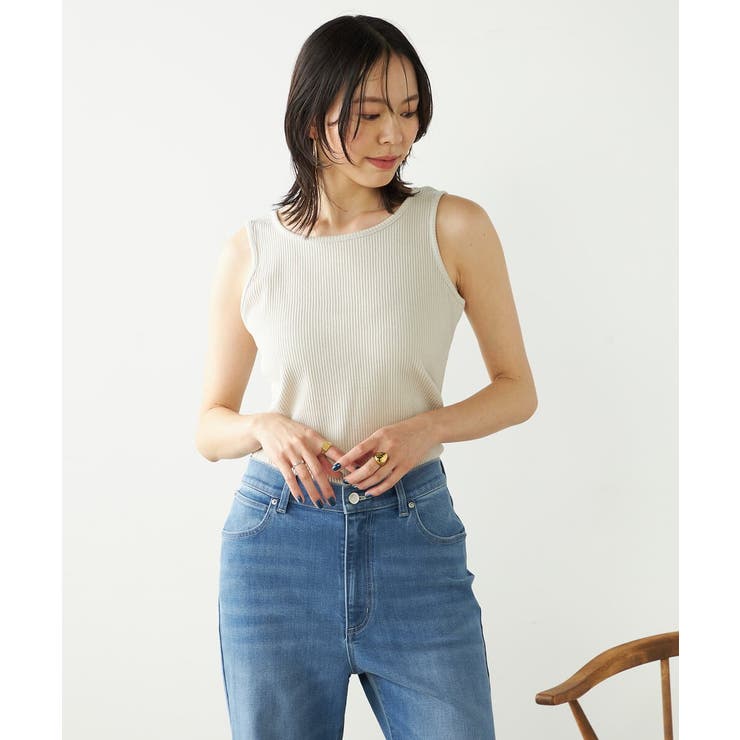 【2WAY】ベーシックタンクトップ | a.v.v【WOMEN】 | 詳細画像20 