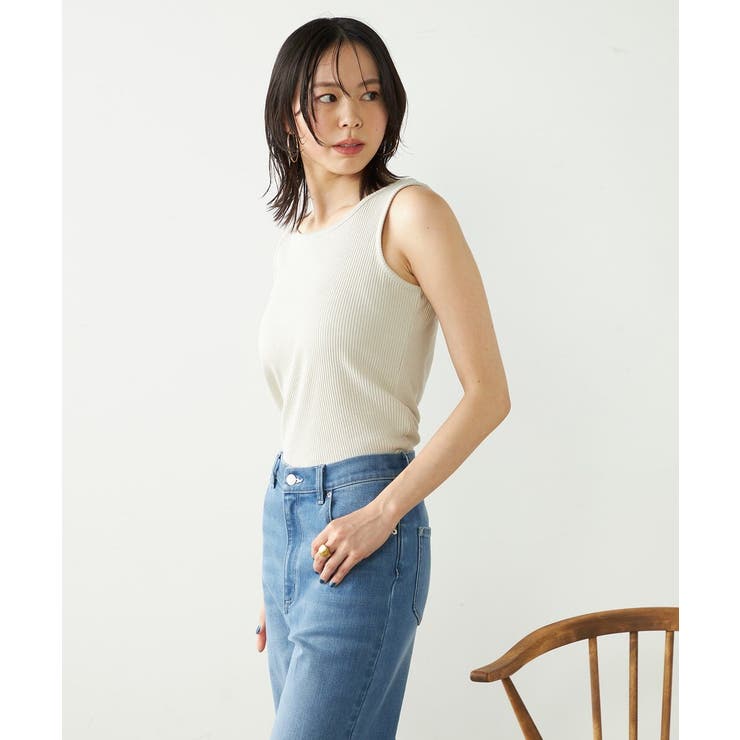 【2WAY】ベーシックタンクトップ | a.v.v【WOMEN】 | 詳細画像23 