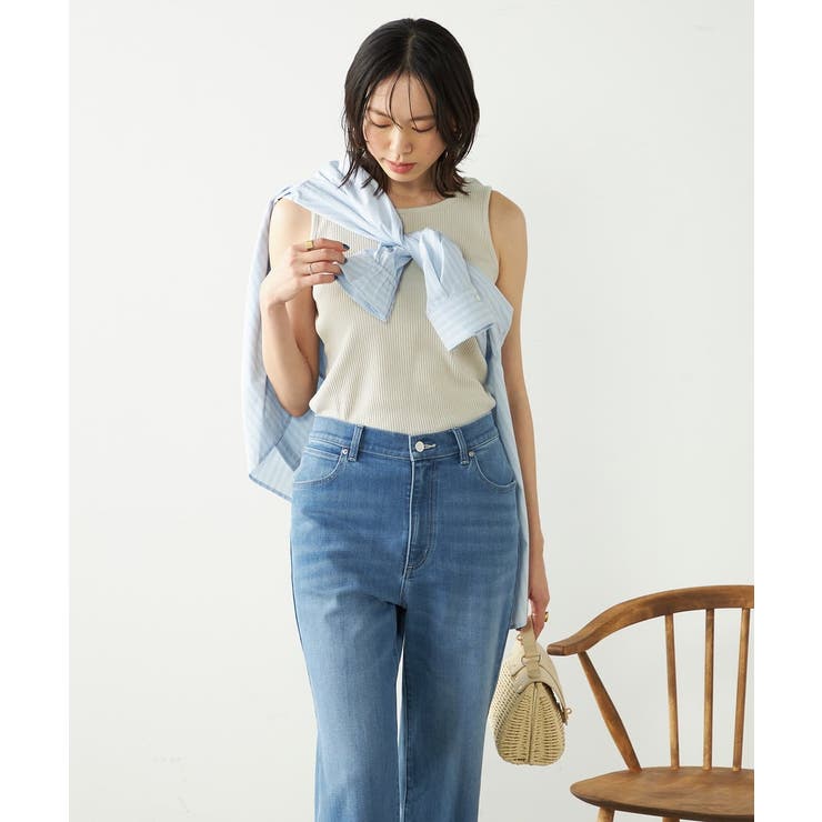 ベージュ | 【2WAY】ベーシックタンクトップ | a.v.v【WOMEN】