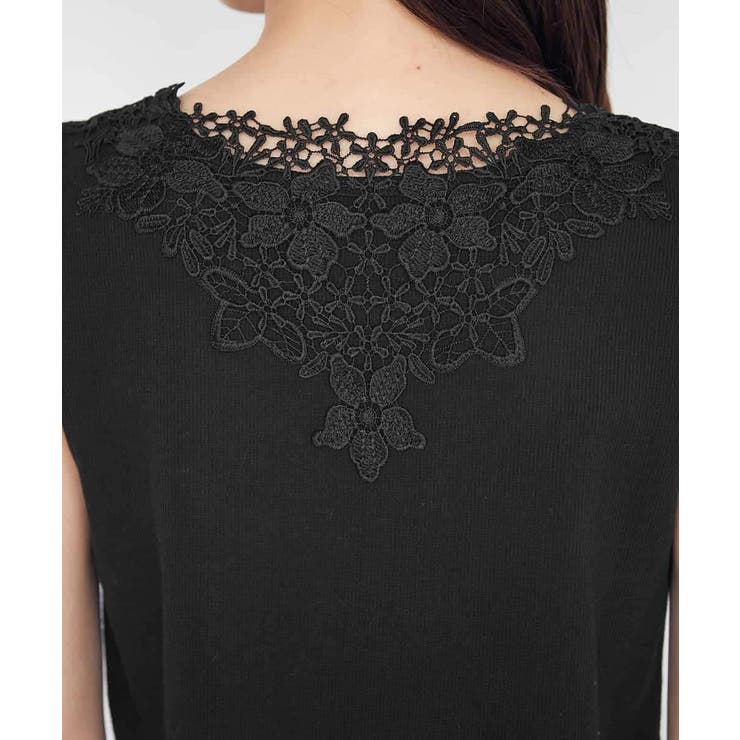 モチーフレースタンクトップ | a.v.v【WOMEN】 | 詳細画像13 