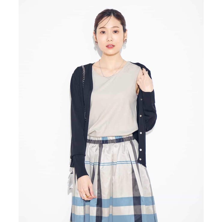 モチーフレースタンクトップ | a.v.v【WOMEN】 | 詳細画像15 