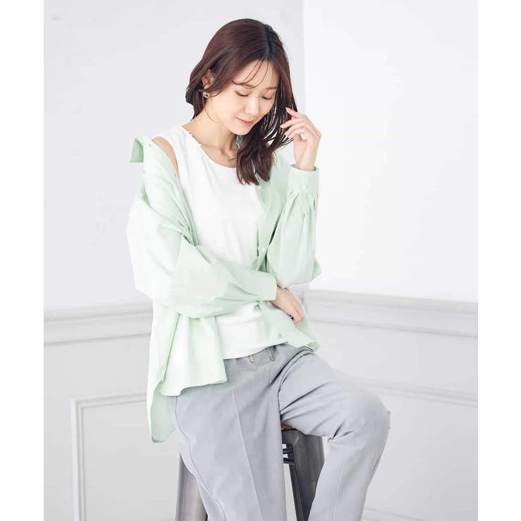 モチーフレースタンクトップ | a.v.v【WOMEN】 | 詳細画像16 