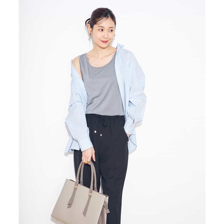 【前後2WAY】ラメタンクトップ | a.v.v【WOMEN】 | 詳細画像10 