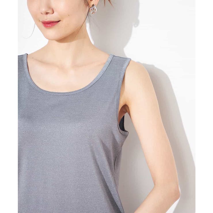 【前後2WAY】ラメタンクトップ | a.v.v【WOMEN】 | 詳細画像27 