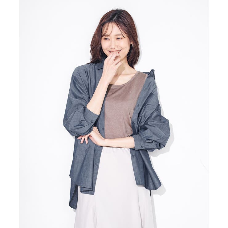 モカ | 【前後2WAY】ラメタンクトップ | a.v.v【WOMEN】