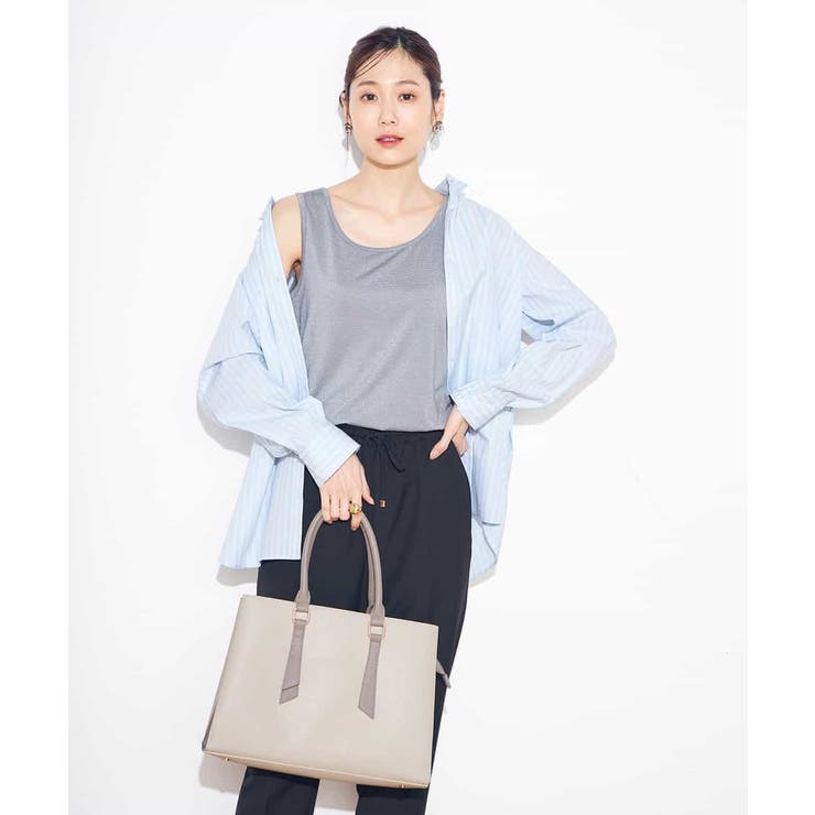 グレー | 【前後2WAY】ラメタンクトップ | a.v.v【WOMEN】