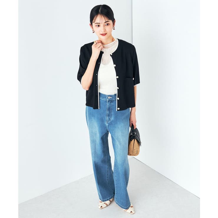 シアーウェーブハイネックカットソー | a.v.v【WOMEN】 | 詳細画像17 