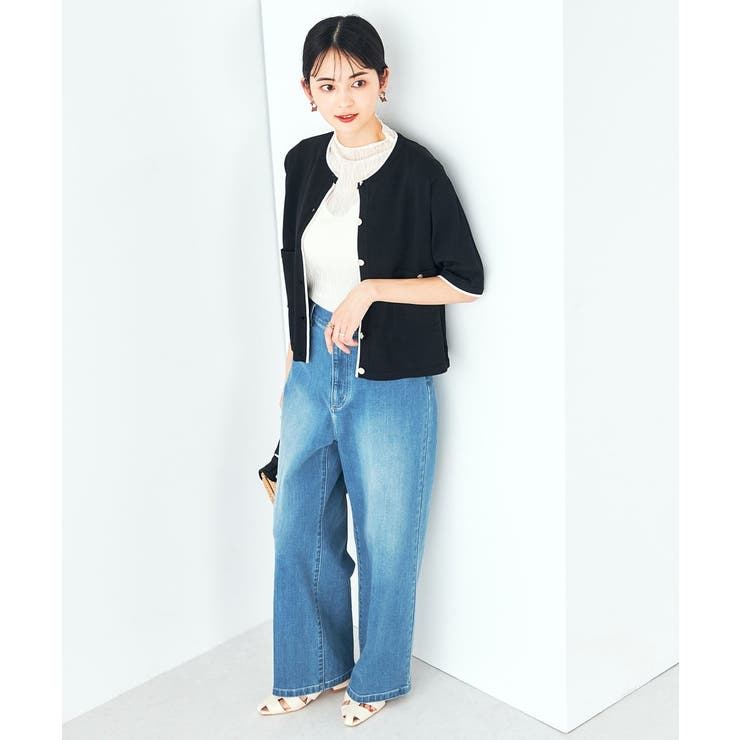 シアーウェーブハイネックカットソー | a.v.v【WOMEN】 | 詳細画像19 