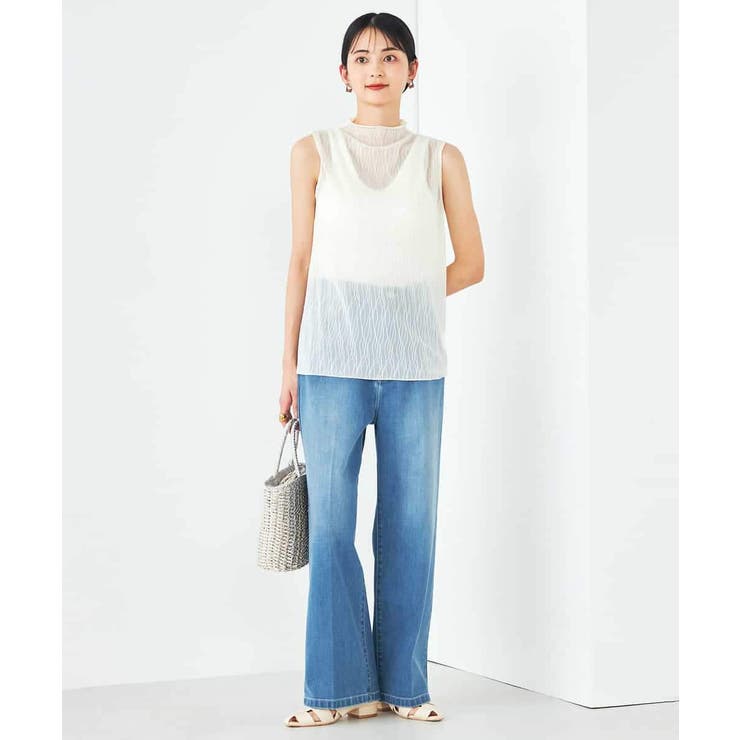 シアーウェーブハイネックカットソー | a.v.v【WOMEN】 | 詳細画像7 