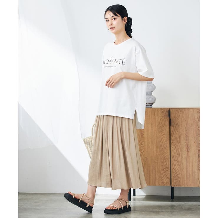 【コットン100%】クラシックロゴTシャツ | a.v.v【WOMEN】 | 詳細画像11 