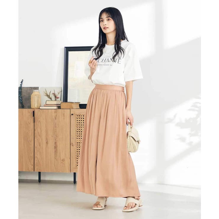 【コットン100%】クラシックロゴTシャツ | a.v.v【WOMEN】 | 詳細画像15 