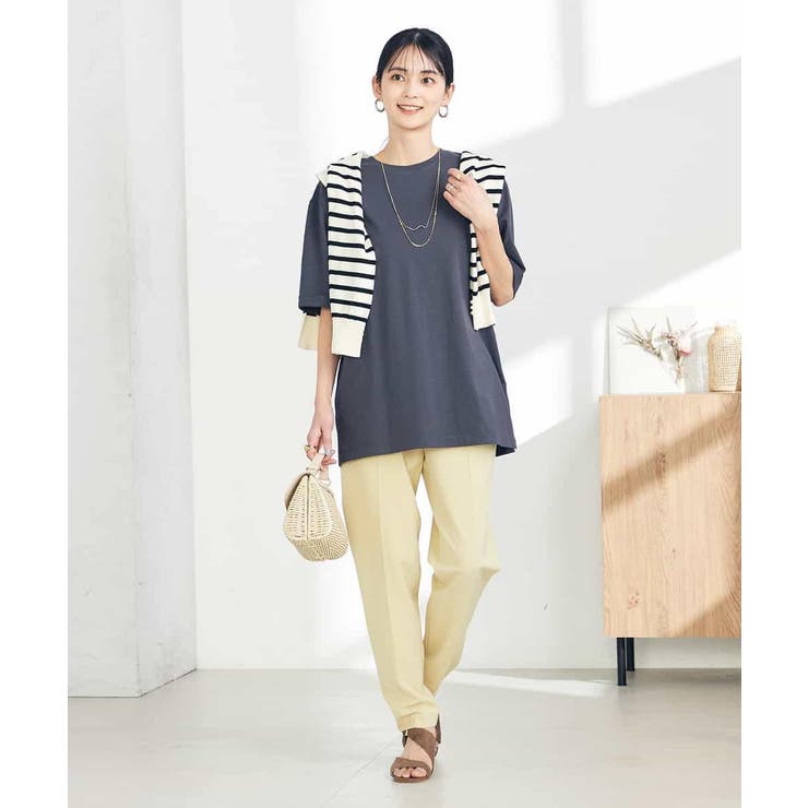 【UVカット 接触冷感 コットン100％】大人のロールアップハーフスリーブオーバ… | a.v.v【WOMEN】 | 詳細画像20 