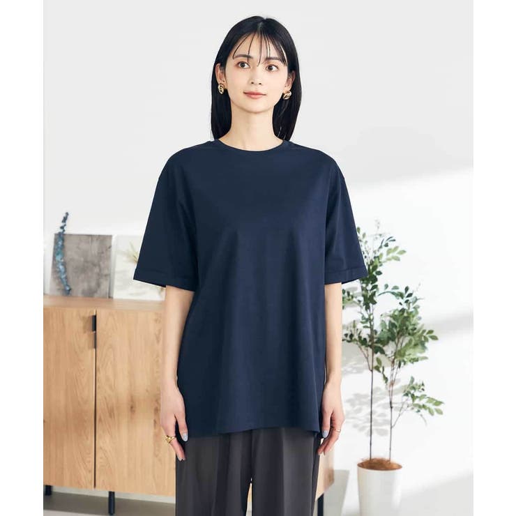 【UVカット 接触冷感 コットン100％】大人のロールアップハーフスリーブオーバ… | a.v.v【WOMEN】 | 詳細画像23 