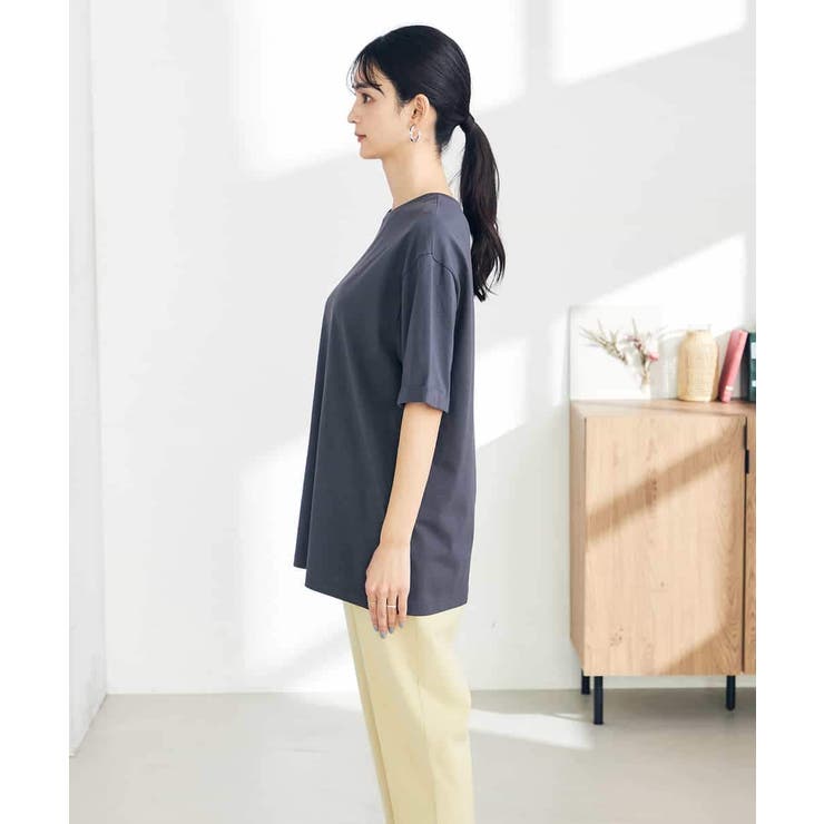 【UVカット 接触冷感 コットン100％】大人のロールアップハーフスリーブオーバ… | a.v.v【WOMEN】 | 詳細画像30 