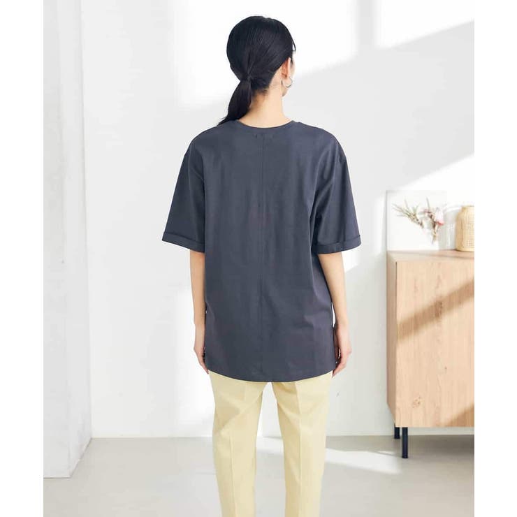 【UVカット 接触冷感 コットン100％】大人のロールアップハーフスリーブオーバ… | a.v.v【WOMEN】 | 詳細画像31 