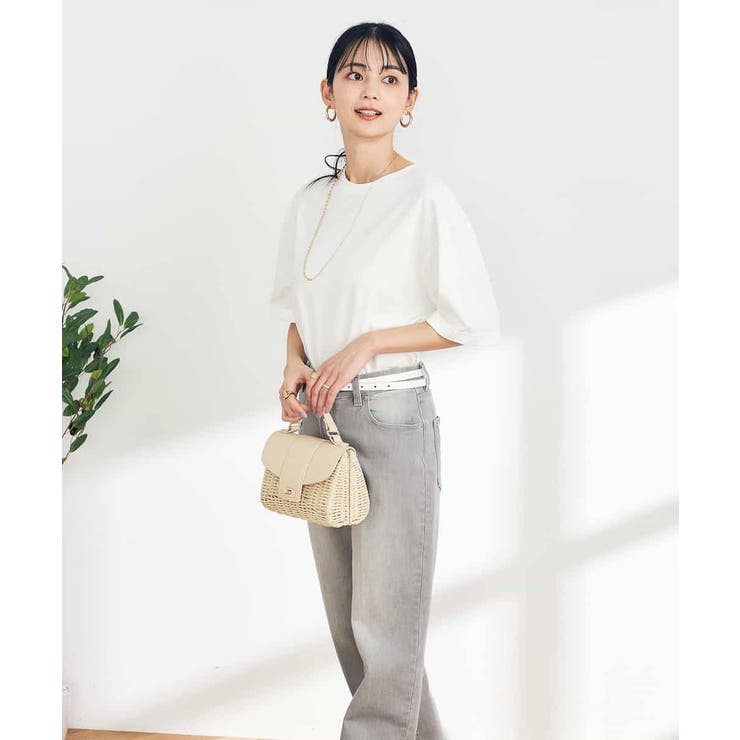 【UVカット 接触冷感 コットン100％】大人のロールアップハーフスリーブオーバ… | a.v.v【WOMEN】 | 詳細画像9 