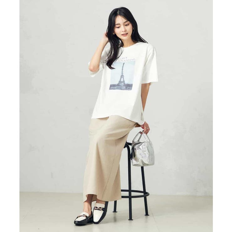 【コットン100％】フォトプリントTシャツ | a.v.v【WOMEN】 | 詳細画像4 