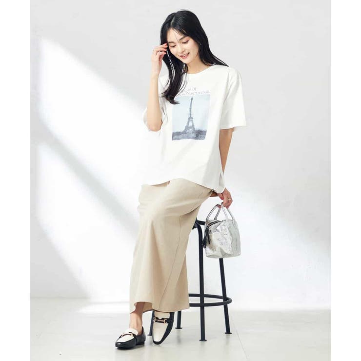 【コットン100％】フォトプリントTシャツ | a.v.v【WOMEN】 | 詳細画像5 