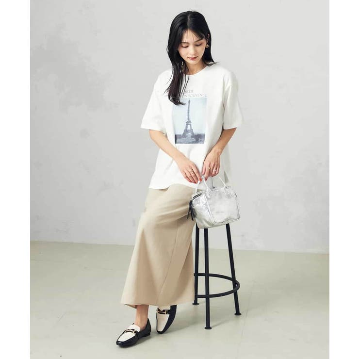 【コットン100％】フォトプリントTシャツ | a.v.v【WOMEN】 | 詳細画像6 