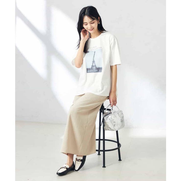 【コットン100％】フォトプリントTシャツ | a.v.v【WOMEN】 | 詳細画像7 