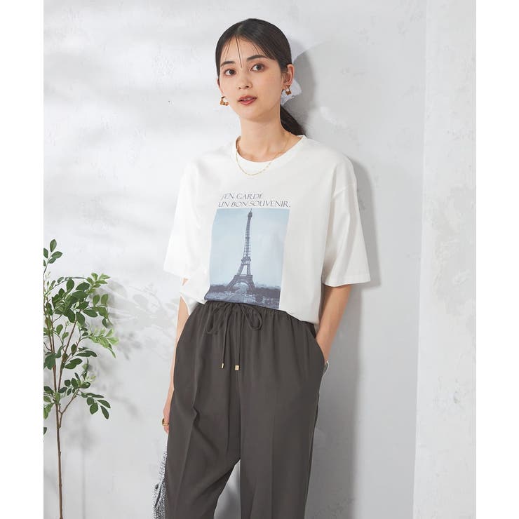 【コットン100％】フォトプリントTシャツ | a.v.v【WOMEN】 | 詳細画像8 