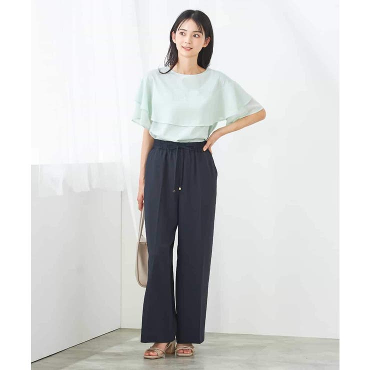 【接触冷感/UVカット】2WAY シフォンケープカットソー | a.v.v【WOMEN】 | 詳細画像29 