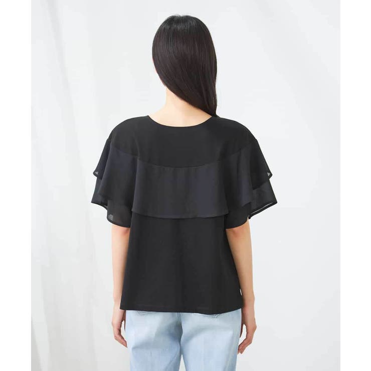 【接触冷感/UVカット】2WAY シフォンケープカットソー | a.v.v【WOMEN】 | 詳細画像71 