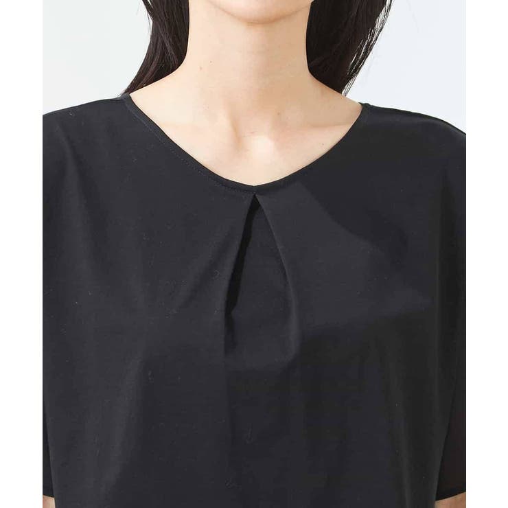 【接触冷感/UVカット】2WAY シフォンケープカットソー | a.v.v【WOMEN】 | 詳細画像72 
