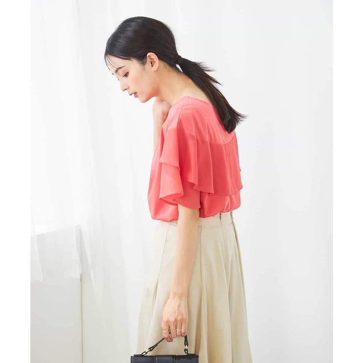 【接触冷感/UVカット】2WAY シフォンケープカットソー | a.v.v【WOMEN】 | 詳細画像8 