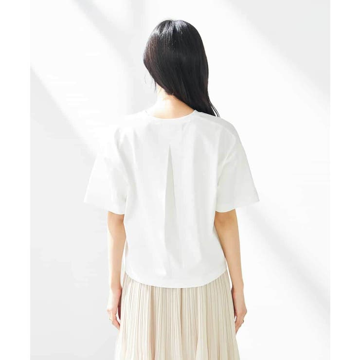 【コットン100％】大人のクロップドロゴTシャツ | a.v.v【WOMEN】 | 詳細画像15 