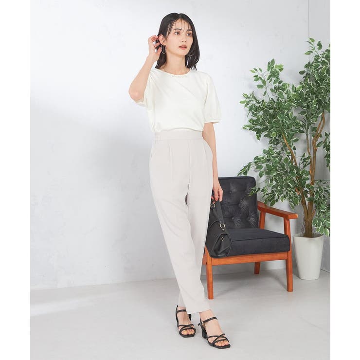 【UVカット】パール調ネックトップス | a.v.v【WOMEN】 | 詳細画像10 