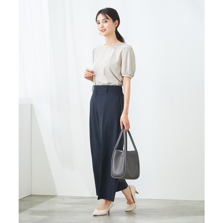 【UVカット】パール調ネックトップス | a.v.v【WOMEN】 | 詳細画像24 