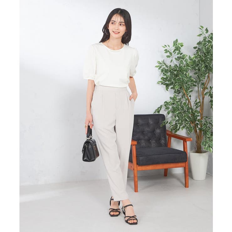 【UVカット】パール調ネックトップス | a.v.v【WOMEN】 | 詳細画像9 