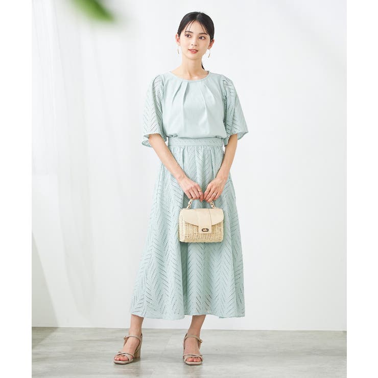 リーフレーススリーブトップス | a.v.v【WOMEN】 | 詳細画像14 