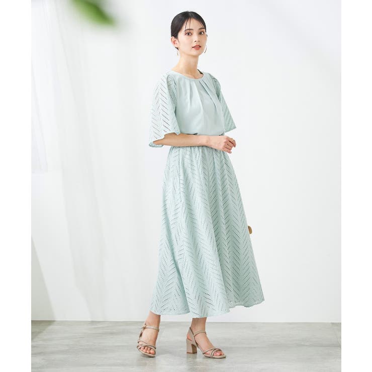 リーフレーススリーブトップス | a.v.v【WOMEN】 | 詳細画像15 